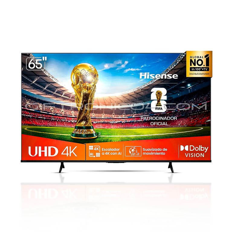Televisor Hisense 65″ Pulgadas UHD 4K A5NV Smart TV  La Evolución de tu Entretenimiento.