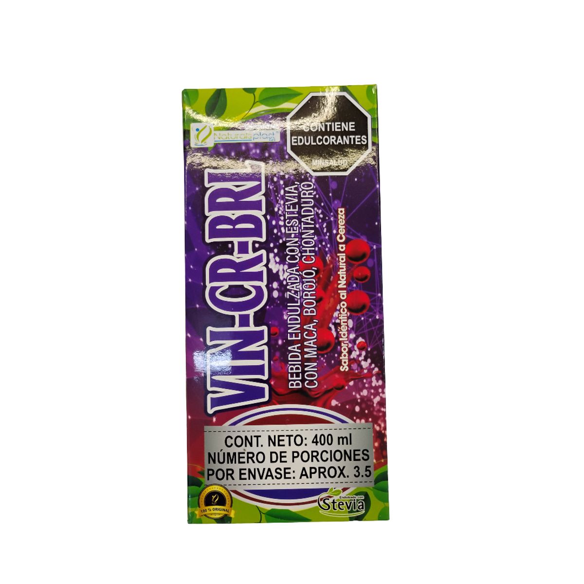 GENERICO - vin-cr-brl vino cerebral - maca borojo chontaduro 400ml