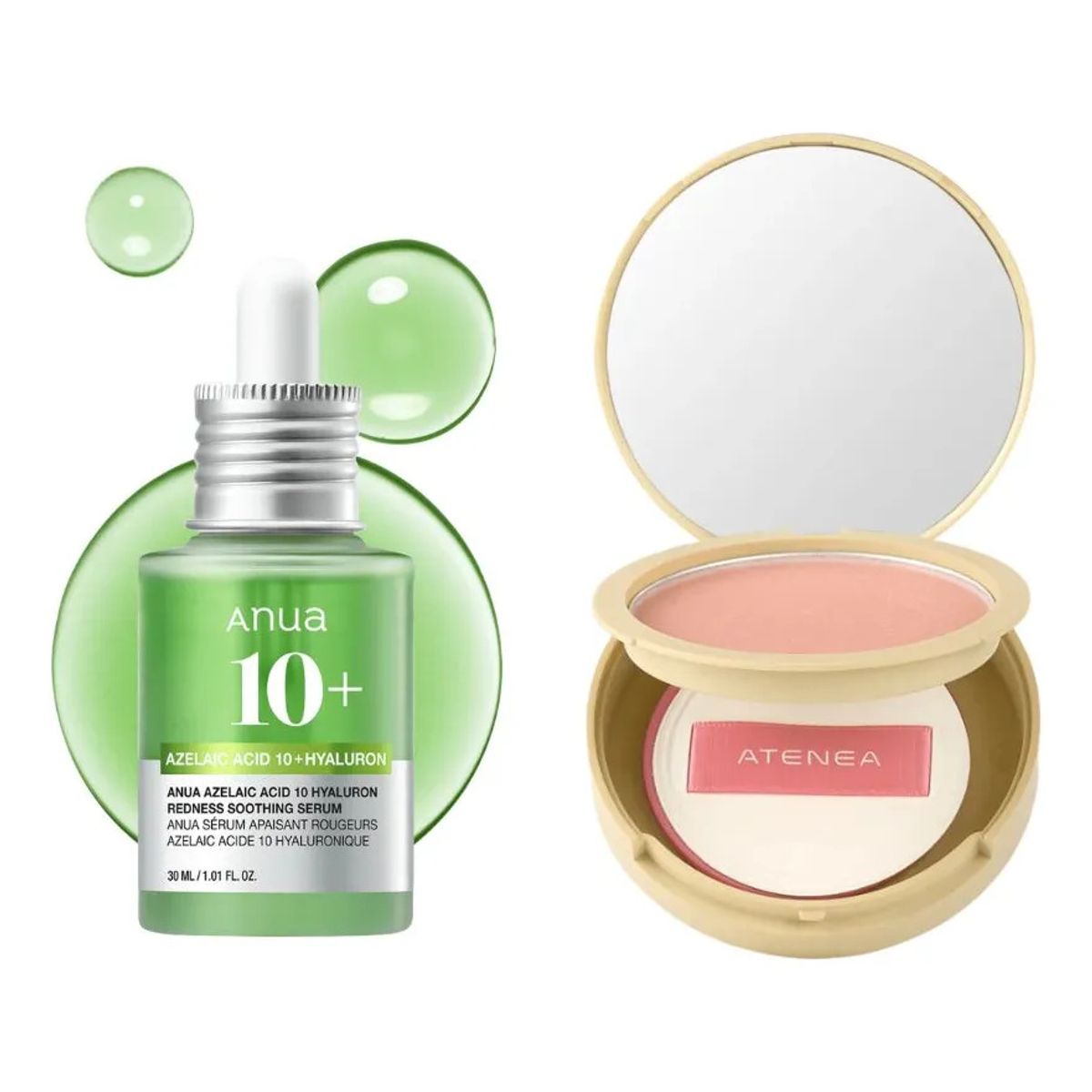 ATENEA - Polvo Gel Matificante Atenea Serum De Acido Azelaico Suave