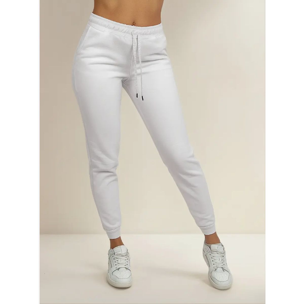 ADVANCE - Jogger Esencial Para Mujer Color Blanco