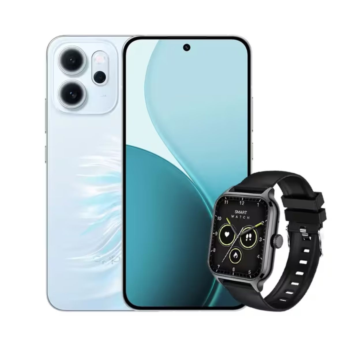 OPPO - Celular OPPO Reno 14F 512GB 5G Azul + Reloj