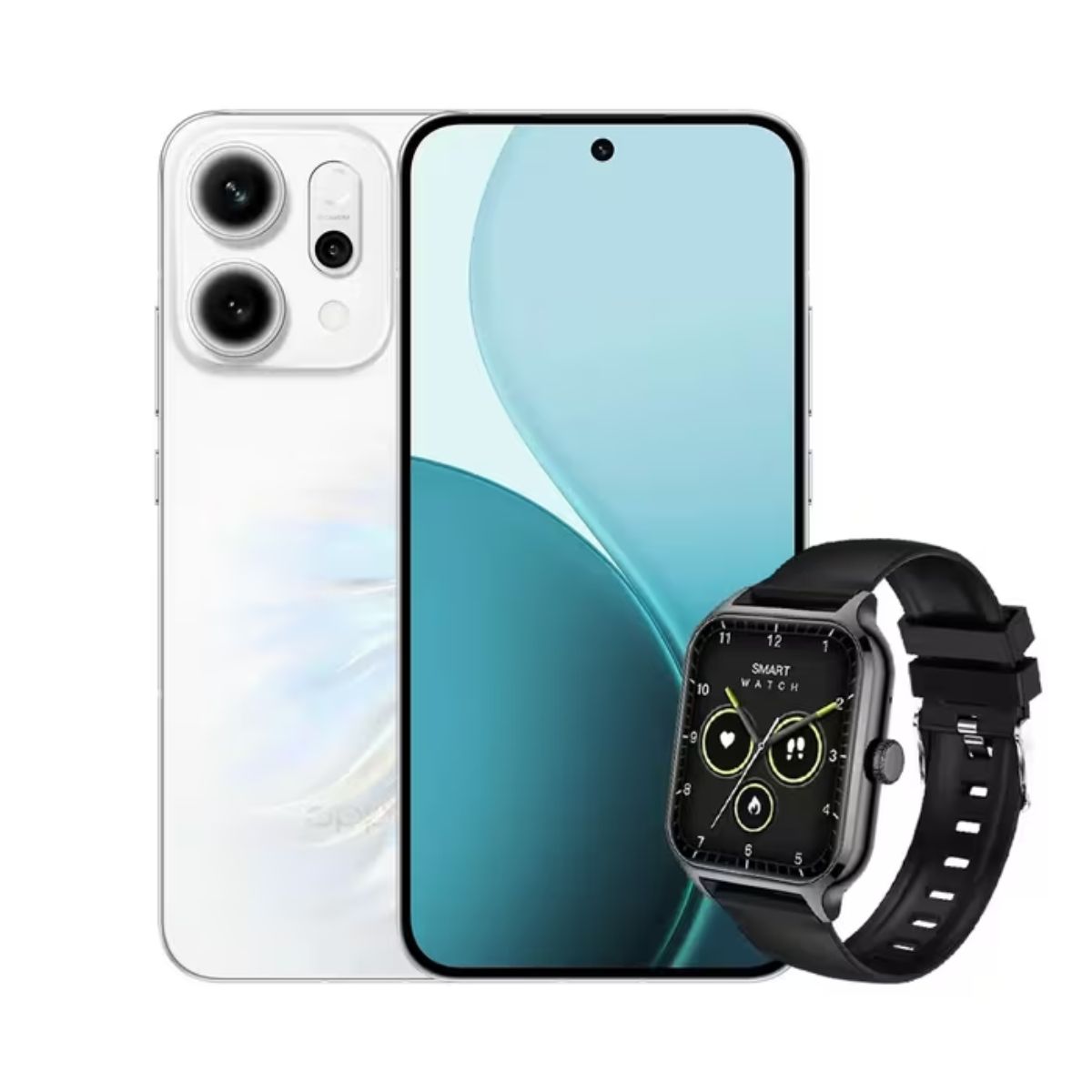 OPPO - Celular OPPO Reno 14 512GB 5G Blanco + Reloj