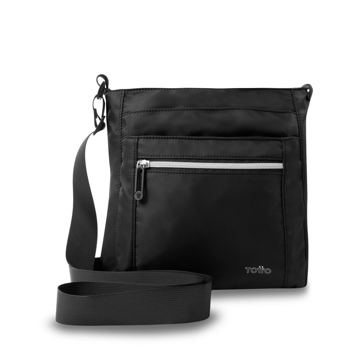 TOTTO - Bolso Cartera Supiori Para Mujer Negro Totto