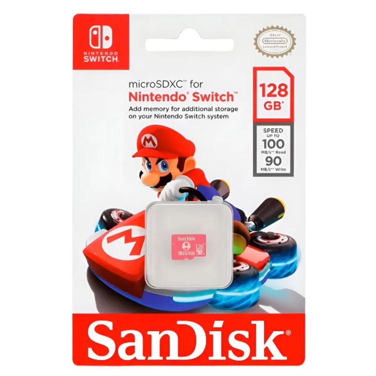SANDISK - Memoria Sandisk 128 Gb Micro Sd Nintendo Switch