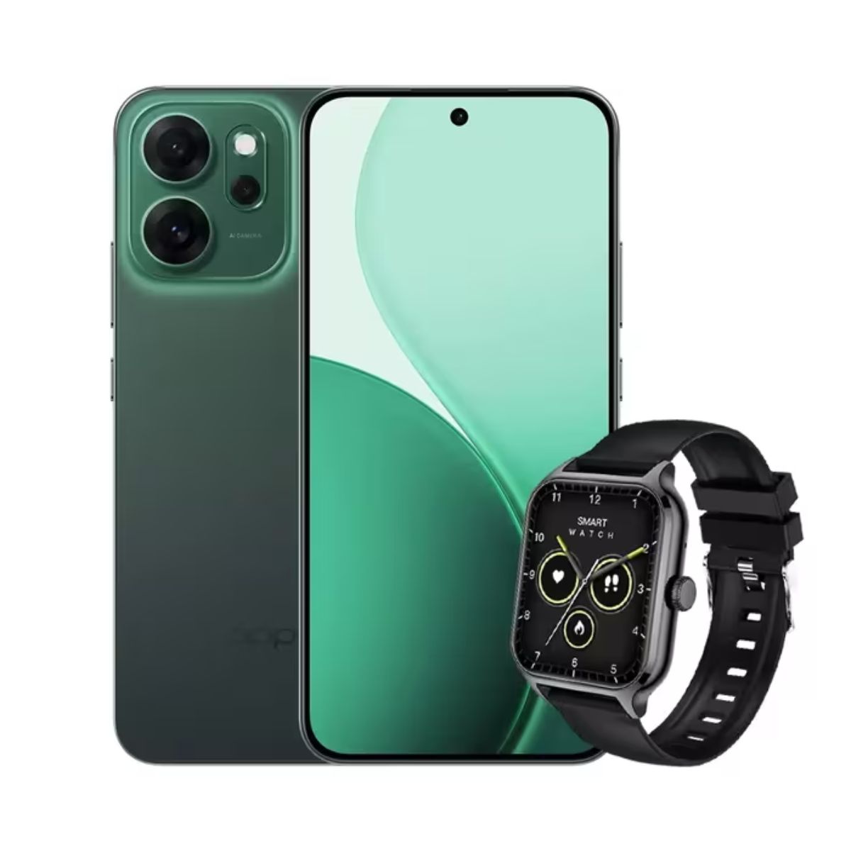 OPPO - Celular OPPO Reno 14 512GB 5G Verde + Reloj