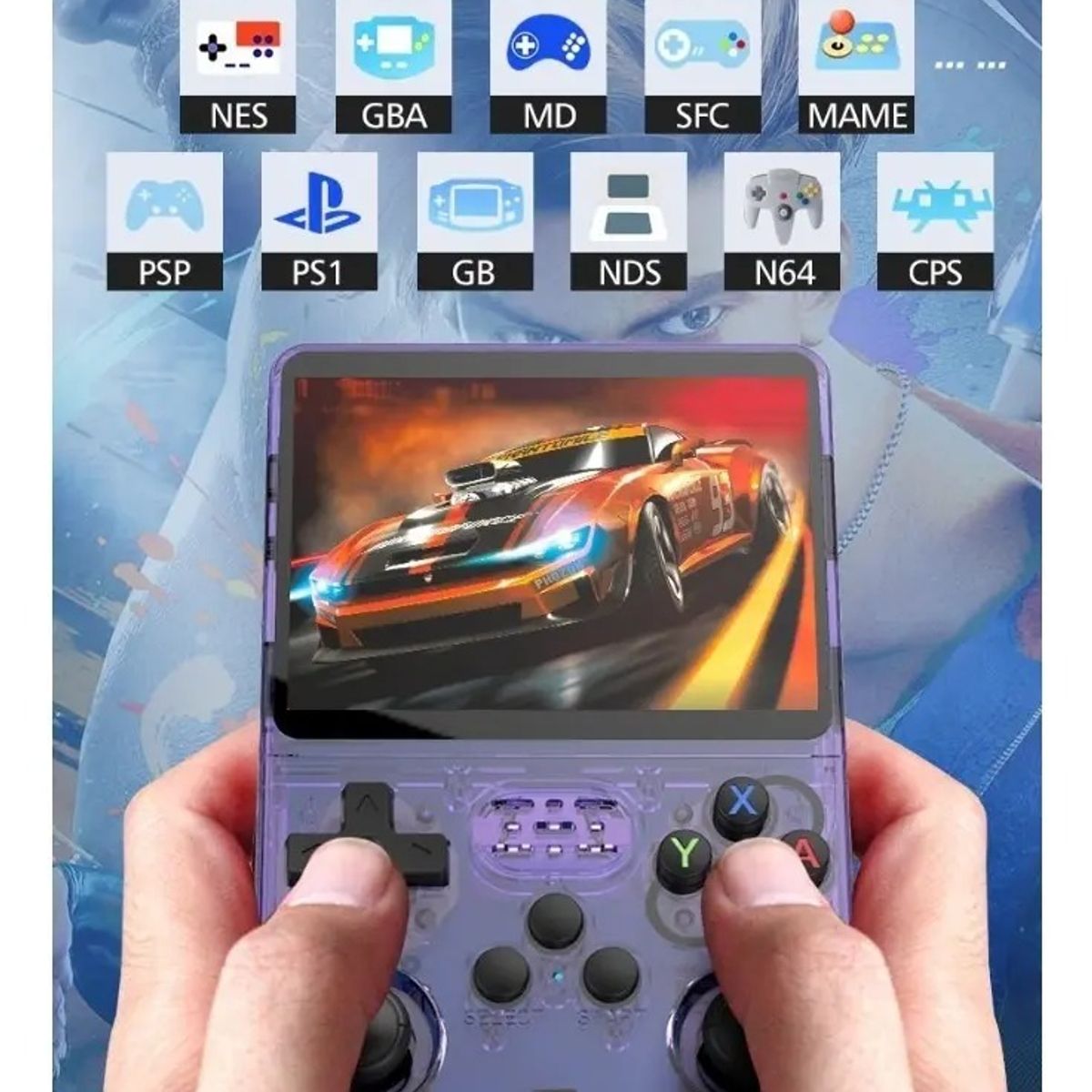 SHAD - Consola de videojuegos portátil R36S