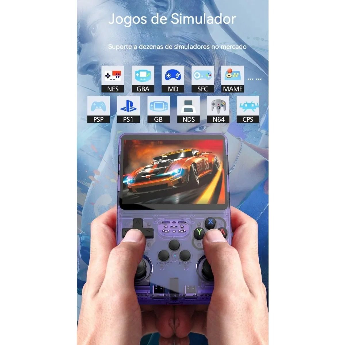 SHAD - Consola de videojuegos portátil R36S