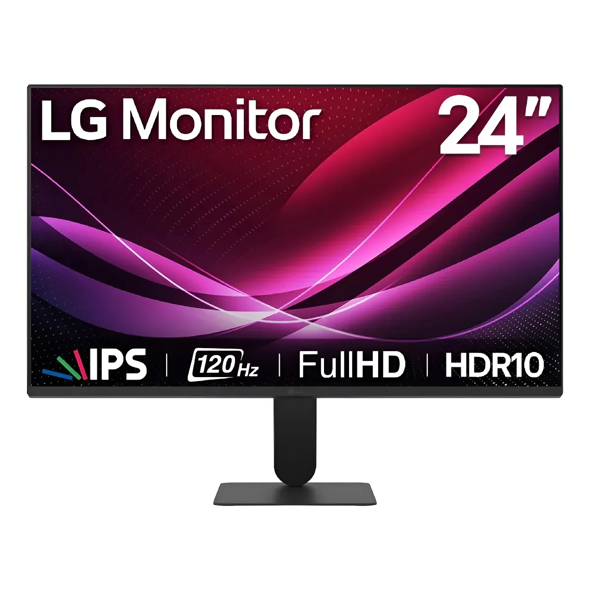 LG - Monitor Lg Ips 24 Fhd 120hz Hdr10 24u411a Negro