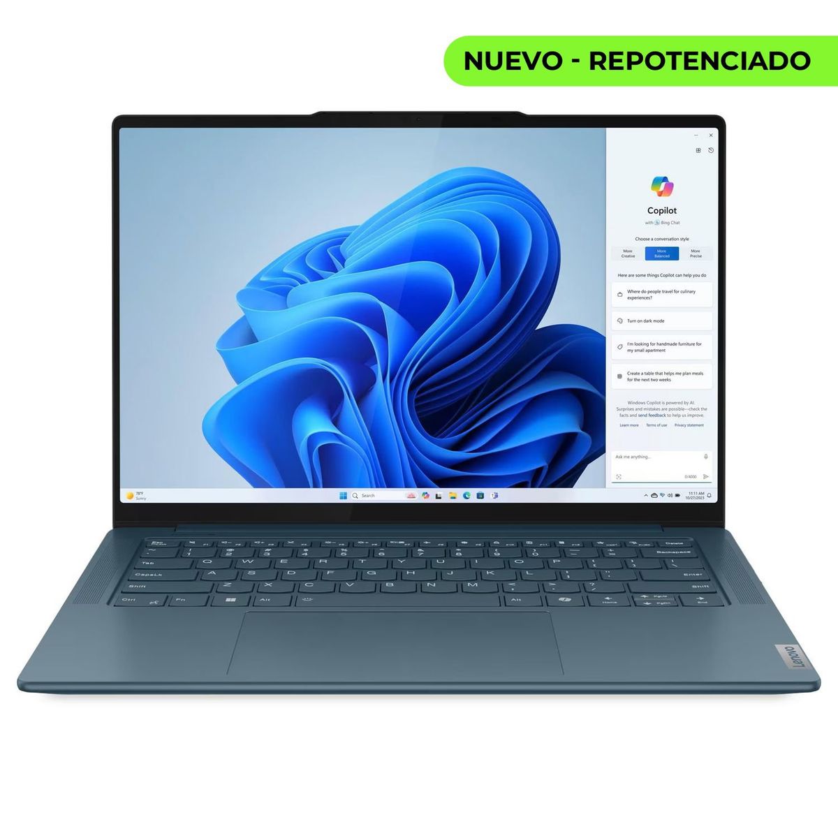 Lenovo - Portátil Lenovo Yoga Pro Ryzen 7 8845HS 16GB 1TB RTX 3050