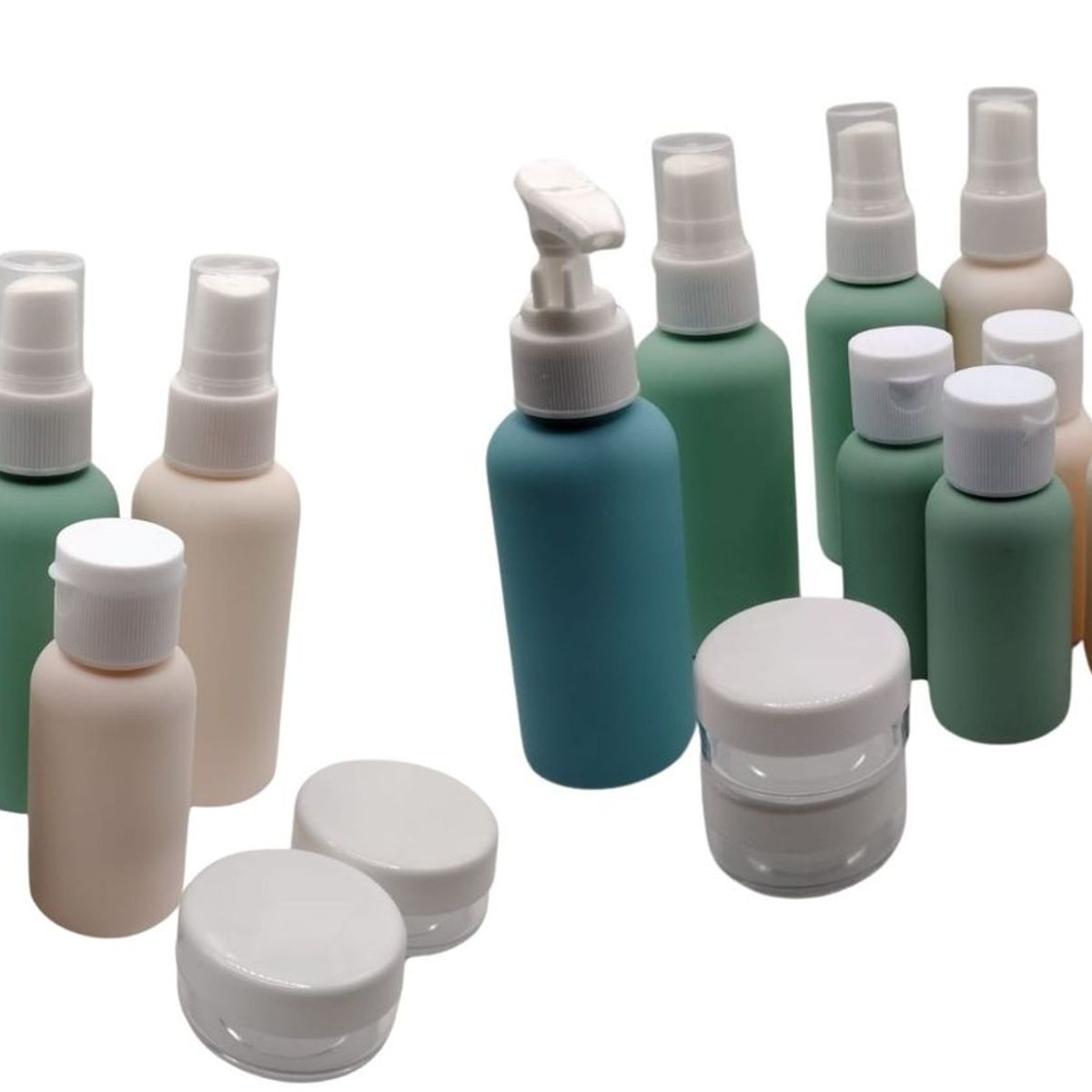 MAZUGI - Kit de Envases de Viaje para Cosméticos