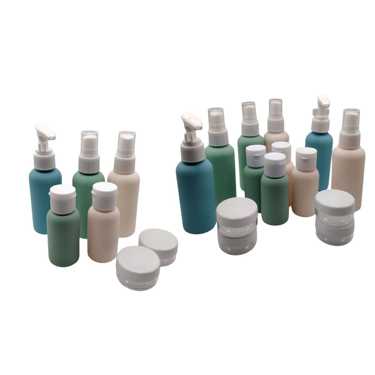 MAZUGI - Kit de Envases de Viaje para Cosméticos