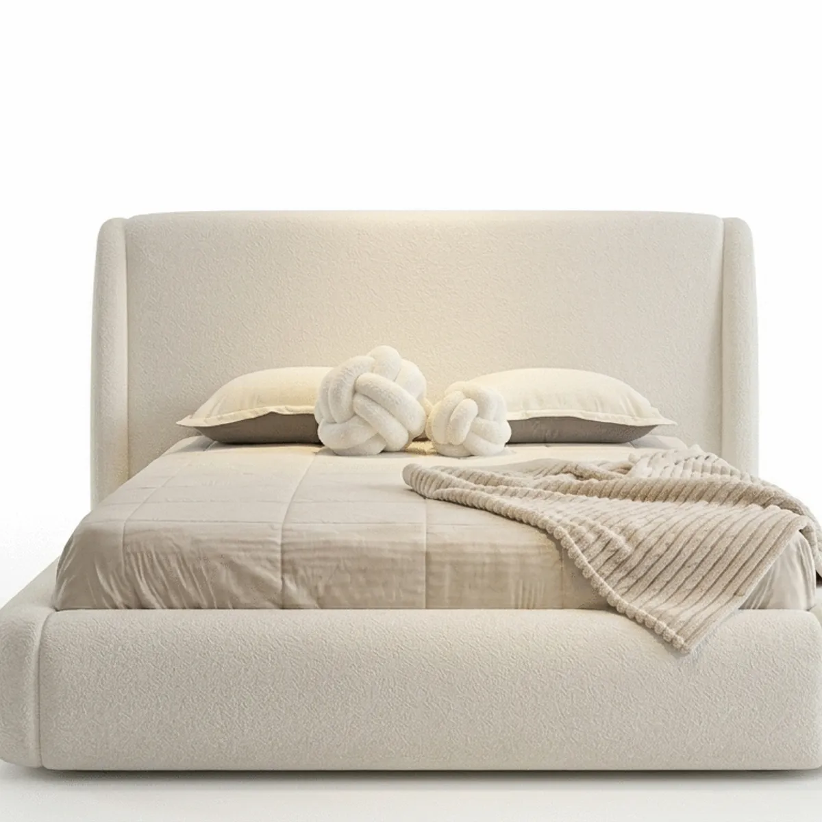 GENERICO - Base de cama Doble Moderna Mónaco Premium