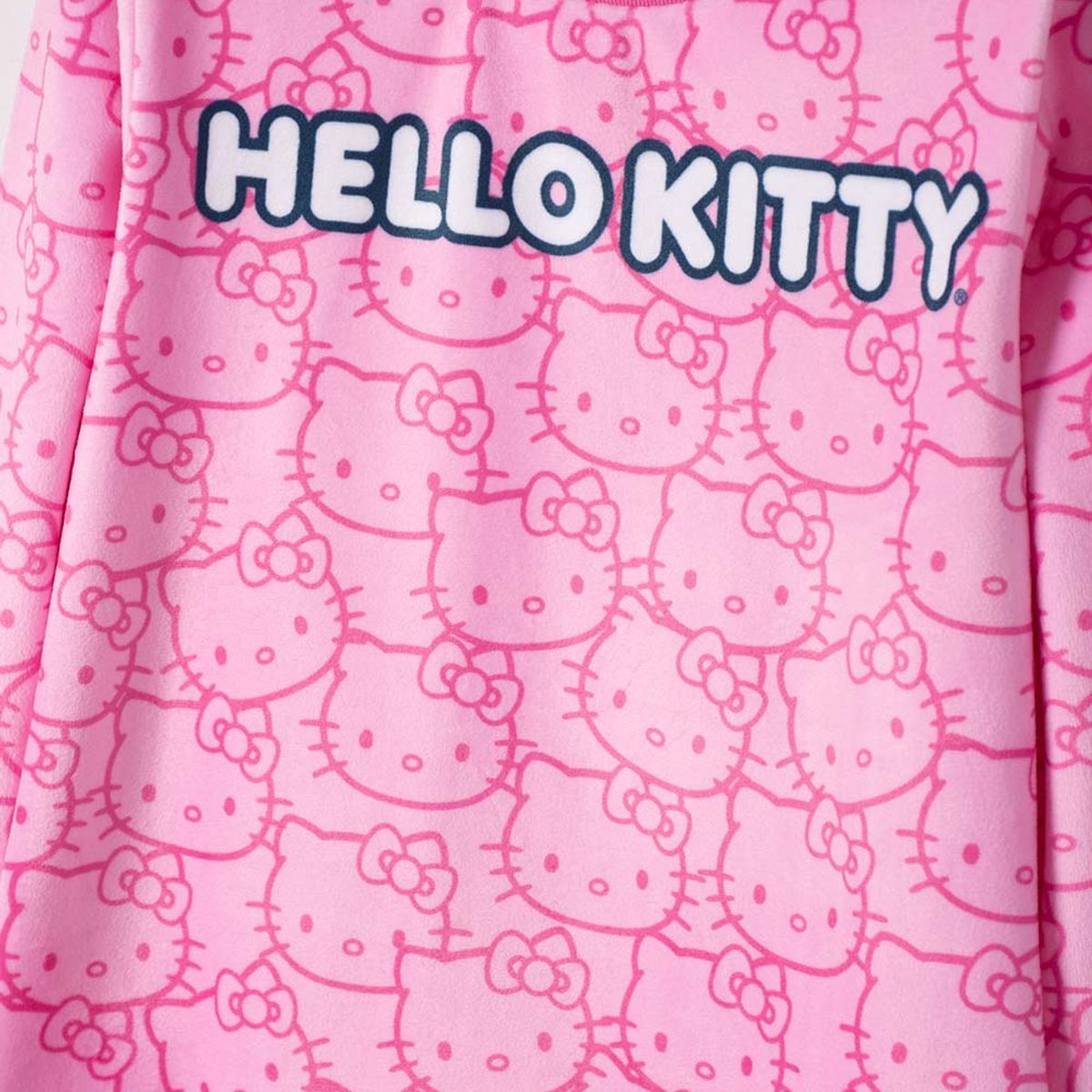 HELLO KITTY - Pijama de Hello Kitty pantalón largo rosado para niña 2T a 6T