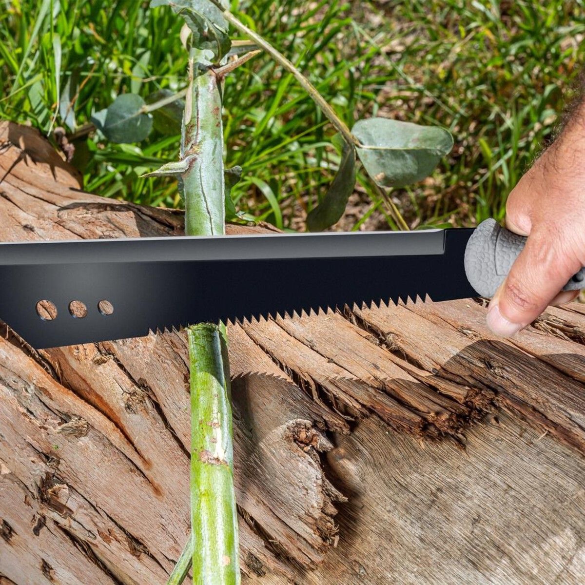 CAT - Machete Con Hoja De Acero Inoxidable De 50,8 Cm / 20 Cat