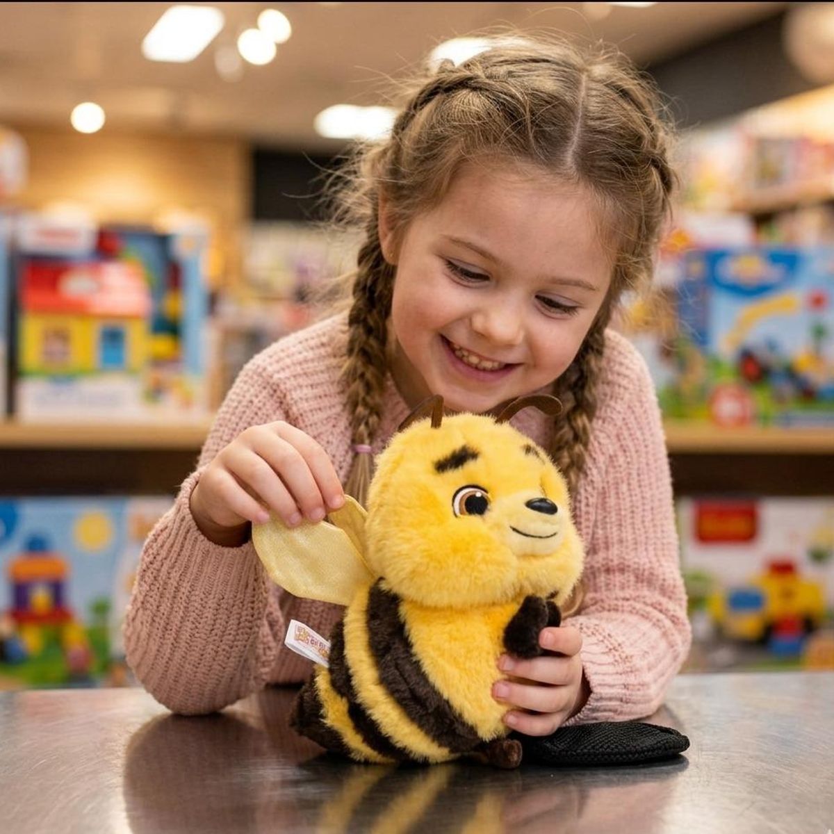INFANTILES CAJUROMIX - Peluche Animal Abeja