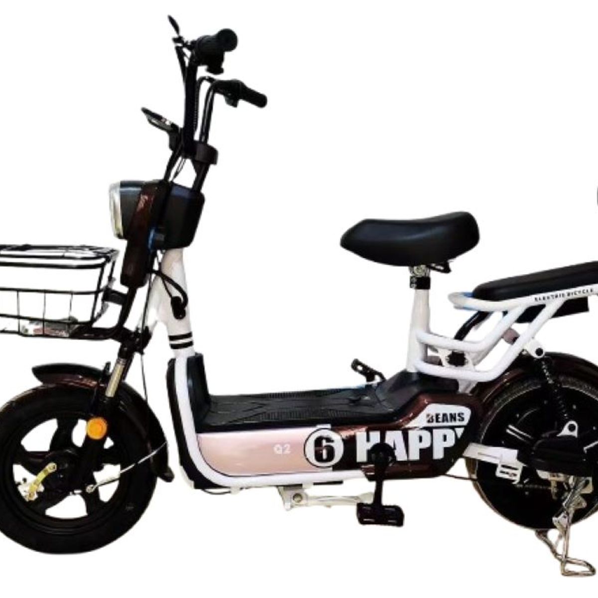 ZHOPI CO - Bicicleta Electrica Happy 350 W Con Bateria Extraible