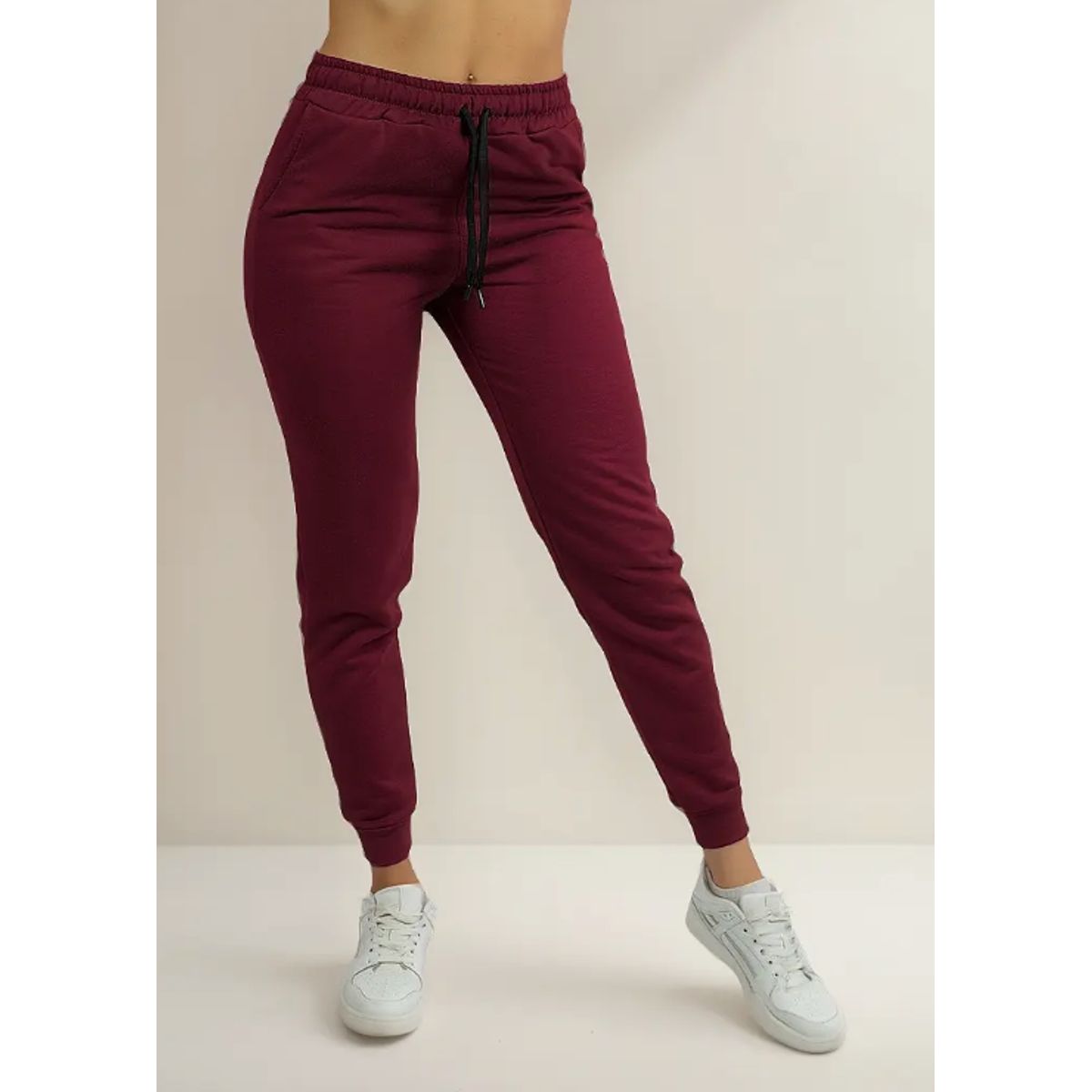 ADVANCE - Jogger Esencial Para Mujer Color Vinotinto