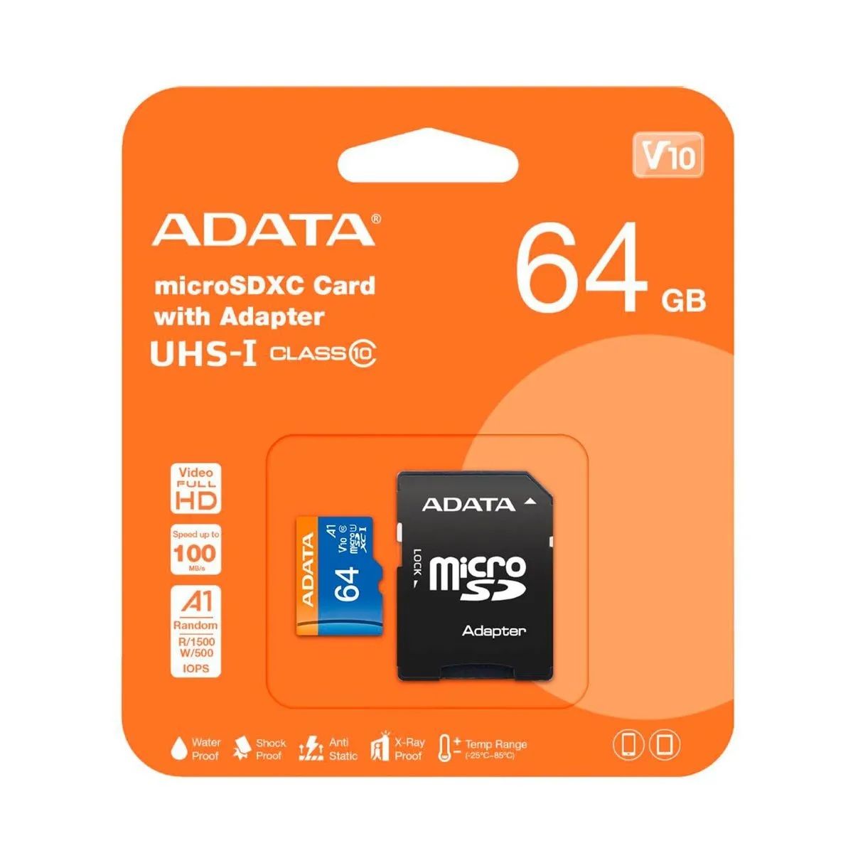 ADATA - Memoria Micro Sd 64gb Adata