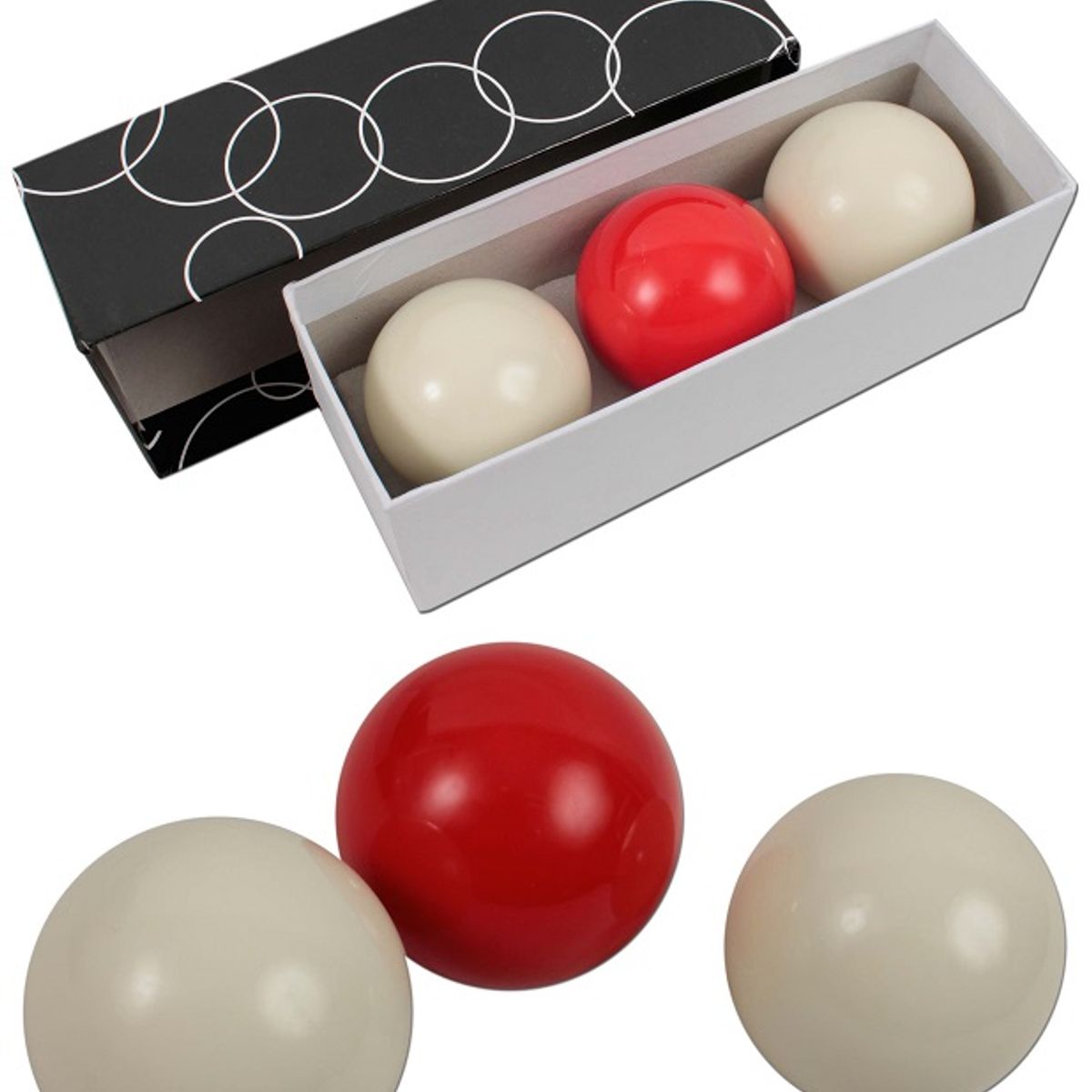 DEPORTES CBM - juego de 3 bolas de billar