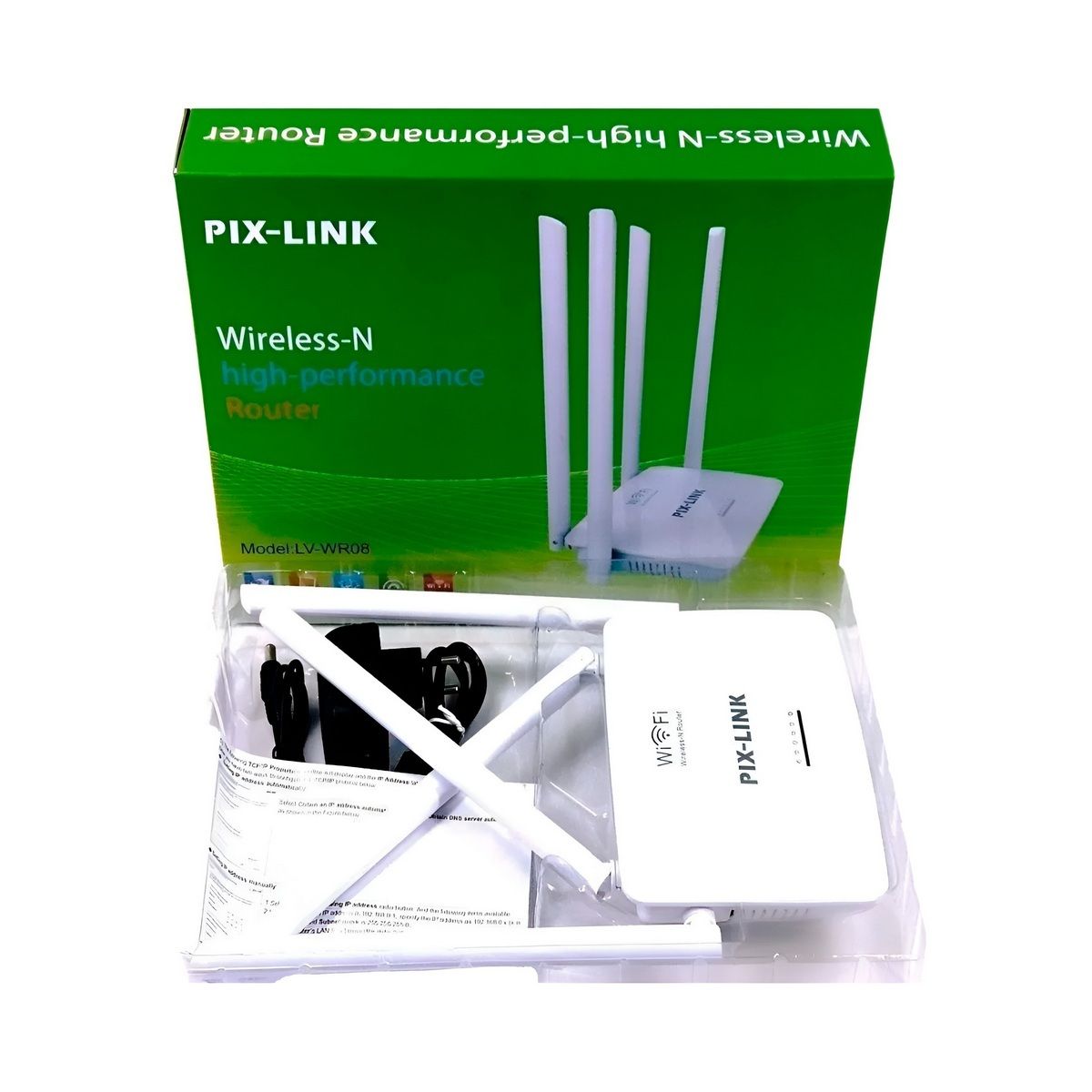 GENERICO - Router Repetidor Wifi Pix-link Lv-wr08 Rompemuros 300mbps