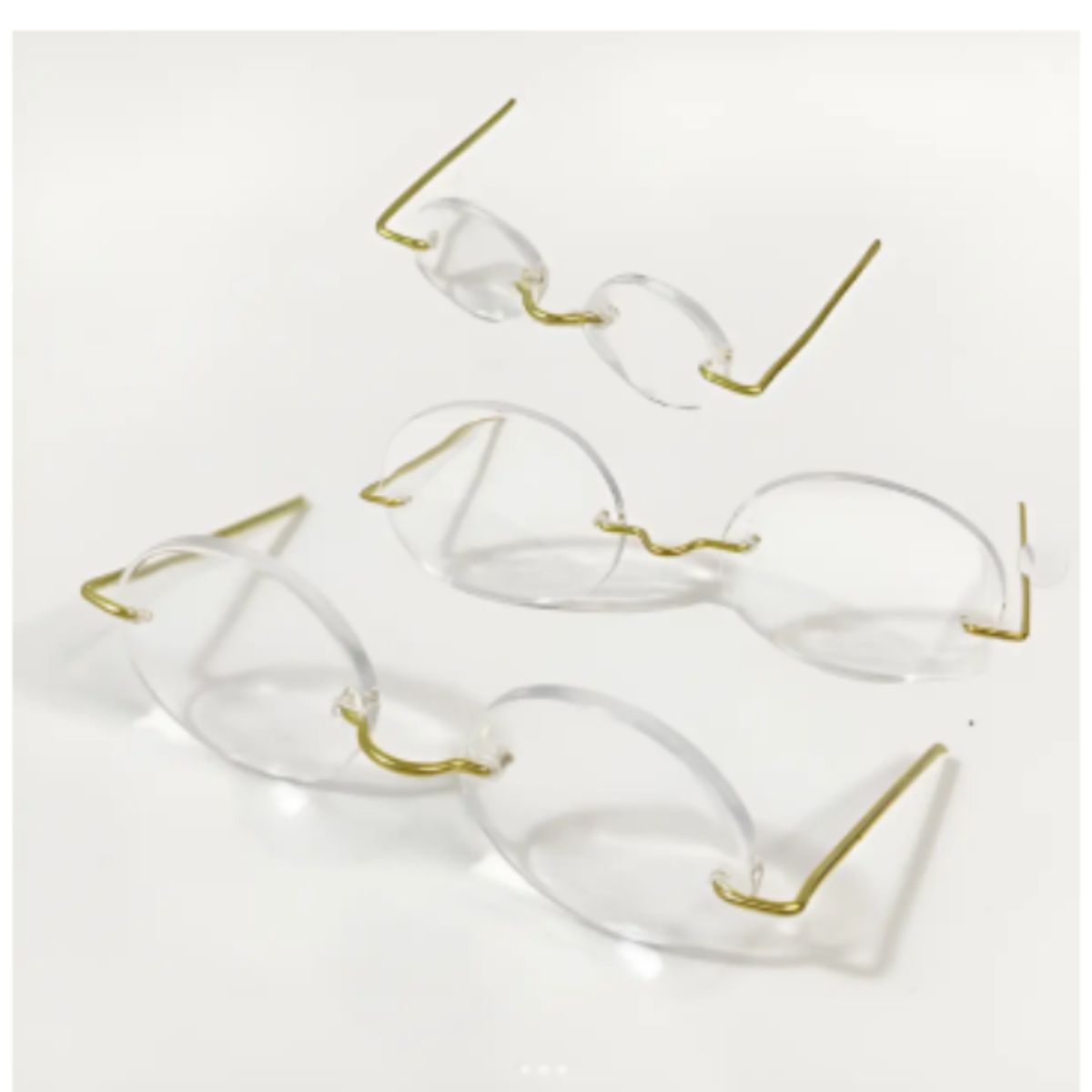 GENERICO - GAFAS PARA MUÑECOS No 2 POR 12 UNIDADES