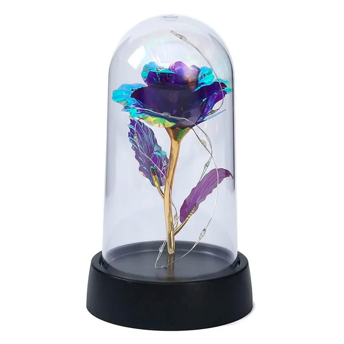 COMPRALOENCASA COM - Flor Eterna Micro LED Decorativa Lámpara Mesa De Noche