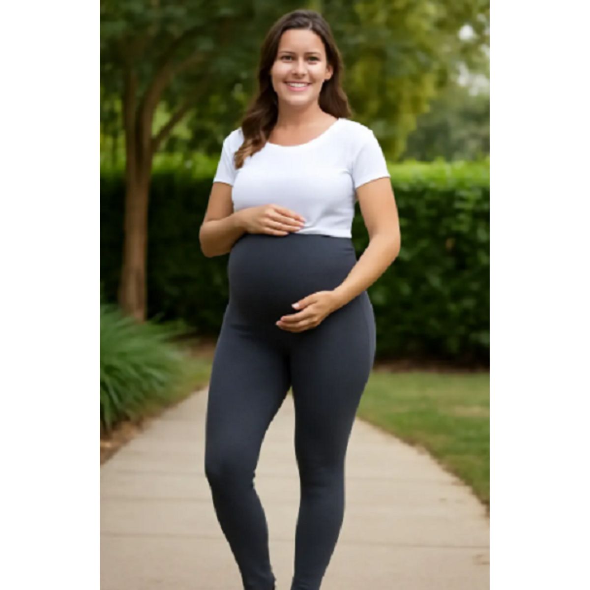 IKSA - Pantalones Leggins Algodón Para Embarazo, Comodidad Y Estilo
