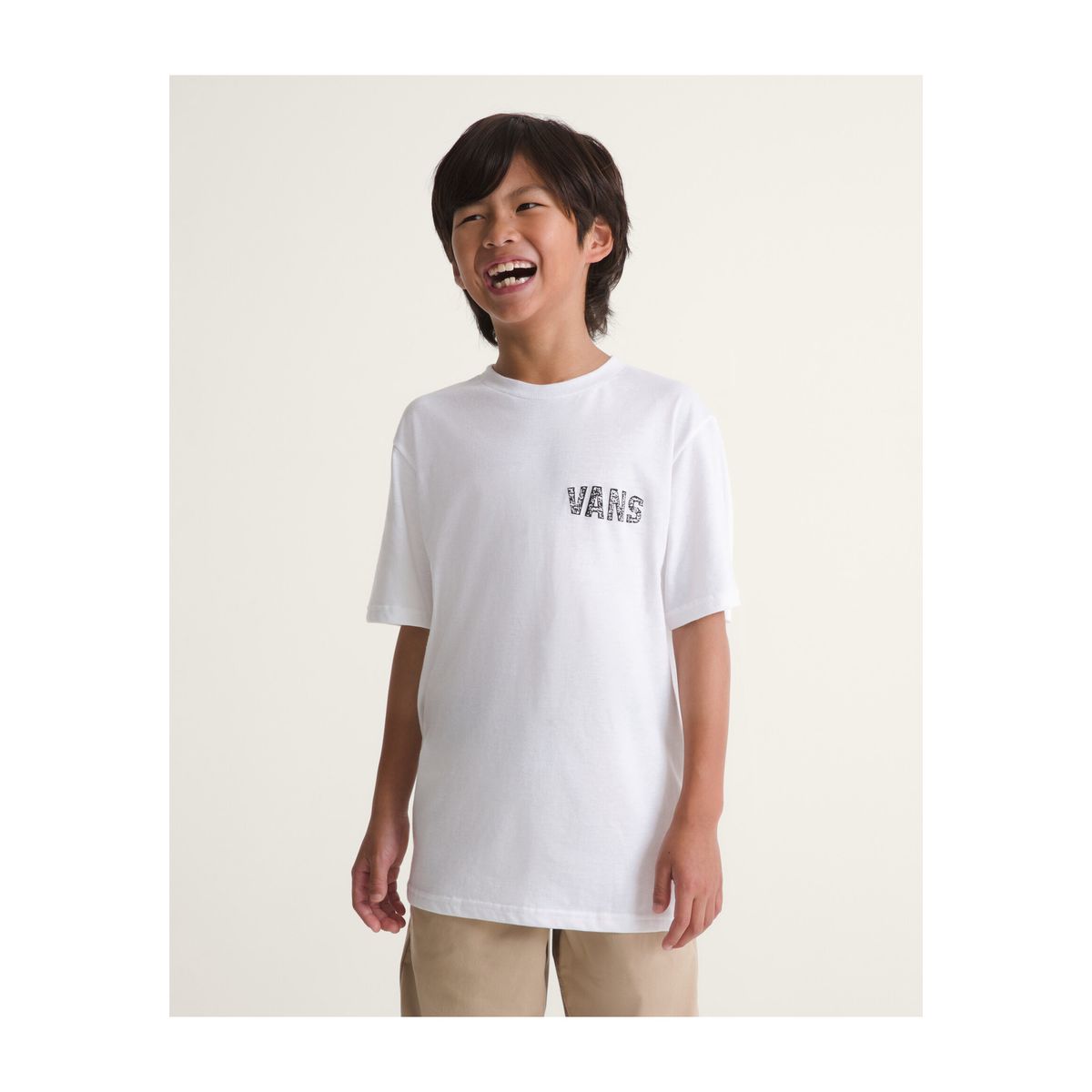 VANS - Camiseta Niño VANS RACING FLAMES SS Blanco VANS