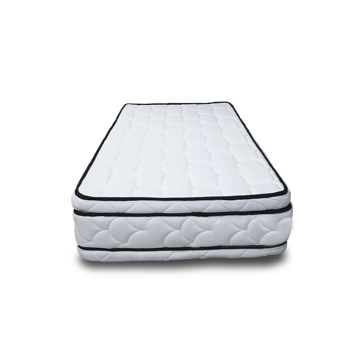 GENERICO - Colchon Nube Doble Pillow 160x190 Queen