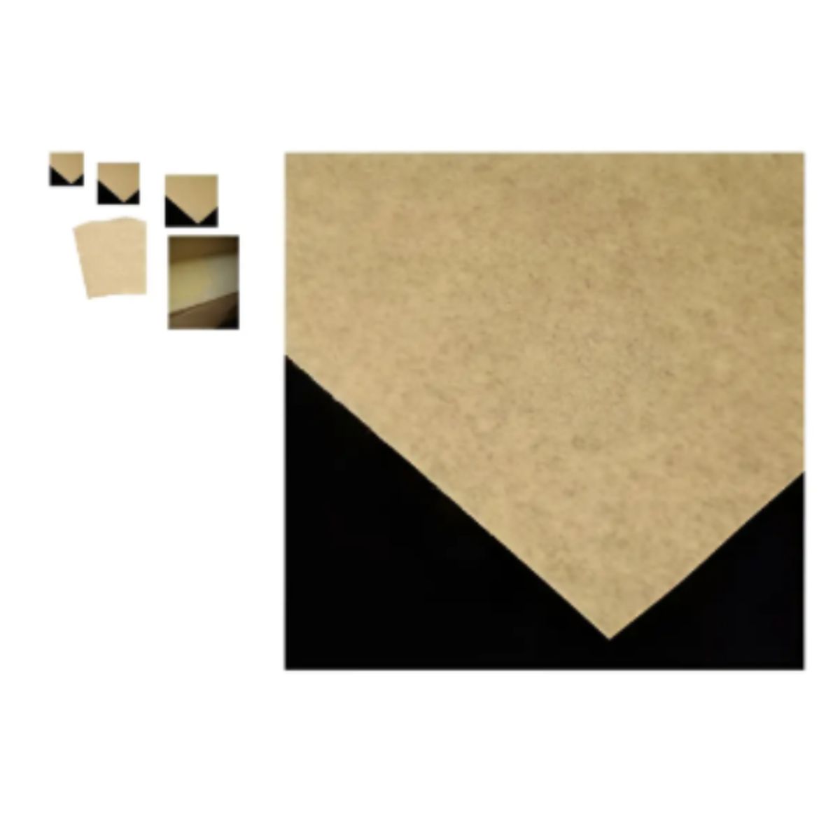 GENERICO - Papel Pergamino Cuero 240 Gramos Pliego * 3 Unidades