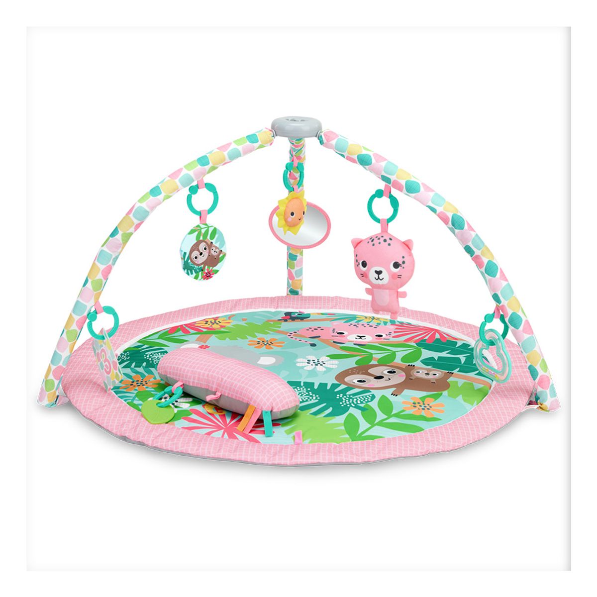 BABY EINSTEIN - Gimnasio Actividades Plegable Bright Starts 17556 Rosa