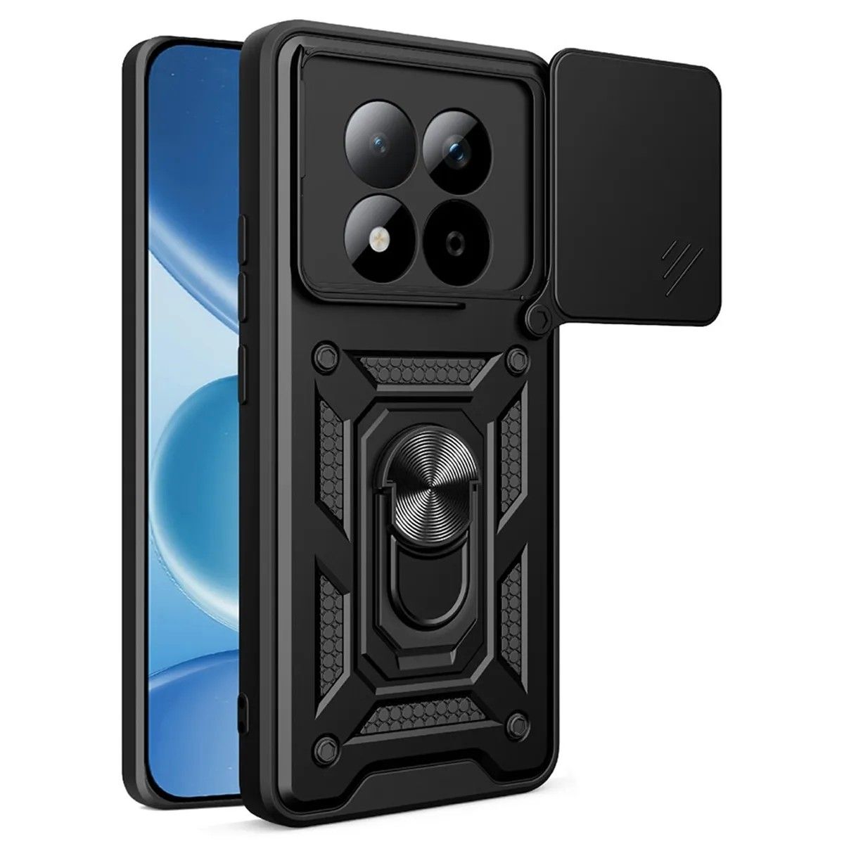 GENERICO - Forro Estuche Protector Para Redmi note 15 4G con Protector Cámara