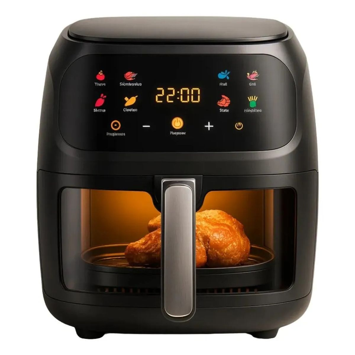 GENERICO - Freidora Digital Olla Aire Caliente Sin Aceite Air Fryer 10 Litros