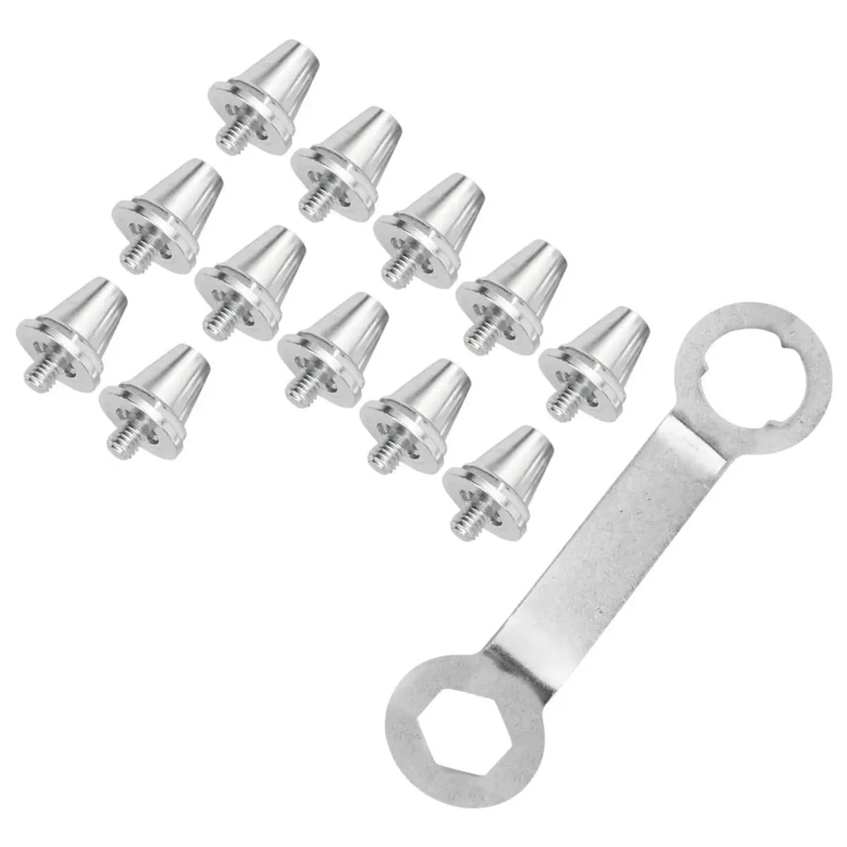 GENERICO - Taches para guayos de aluminio repuesto x12