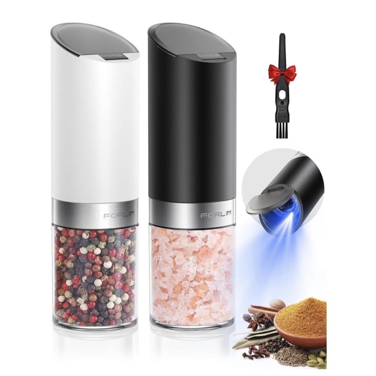 BABARIA - Set de Molinillos Sal Pimienta