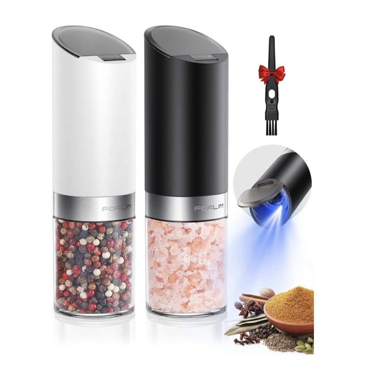 BABARIA - Set de Molinillos Sal Pimienta