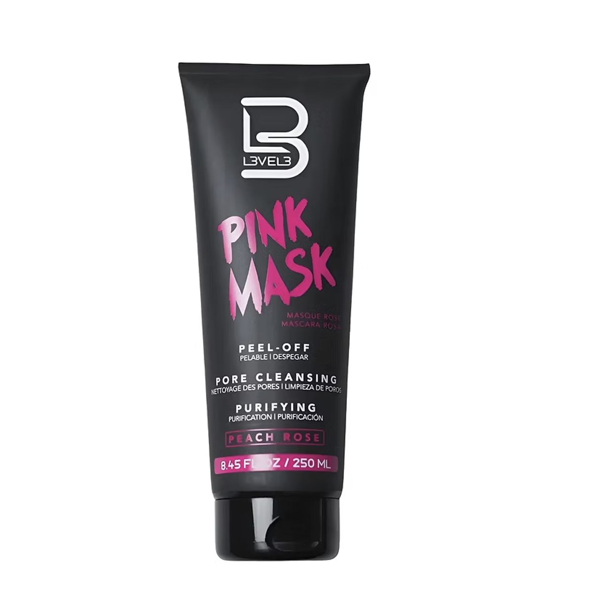 L3VEL3 - L3VEL3 Mascarilla Facial Rosa de Arcilla Caolin Pink Mask