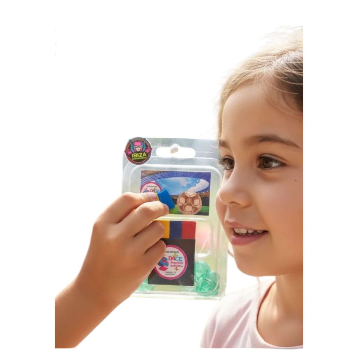 GENERICO - Pintucaritas Barra Tricolor Colombia Dace Maquillaje