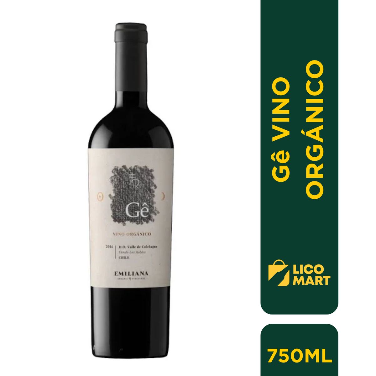 GENERICO - VINO TINTO Gê 750 ML