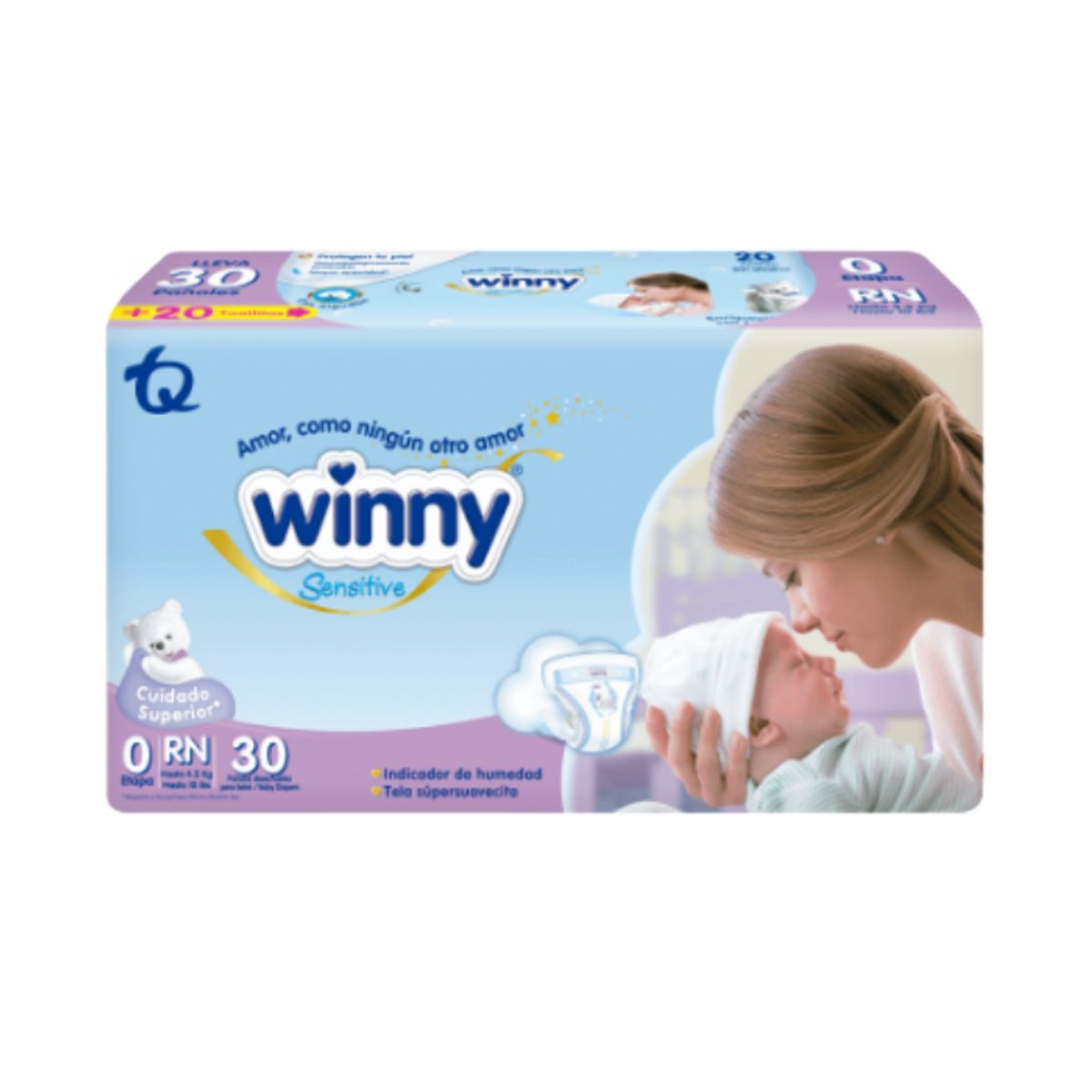 WINNY - Pañales Winny Ultra Gold Etapa 0 Recién Nacido x30