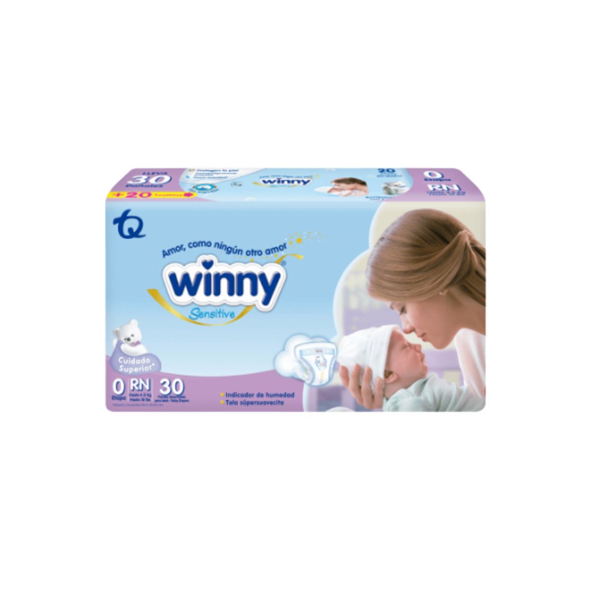WINNY - Pañales Winny Ultra Gold Etapa 0 Recién Nacido x30