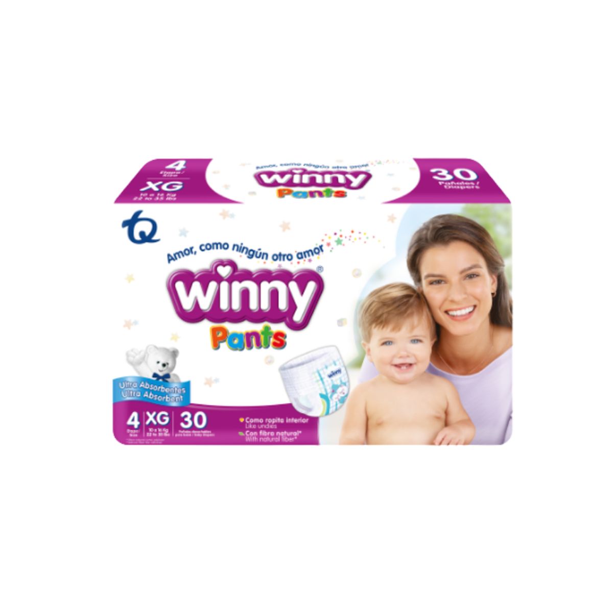 WINNY - Pañal Pants Winny Ultra Sec Etapa 4 x30