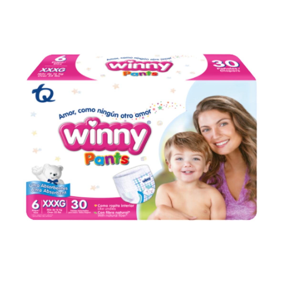 WINNY - Pañal Pants Winny Ultra Sec Etapa 6 x30