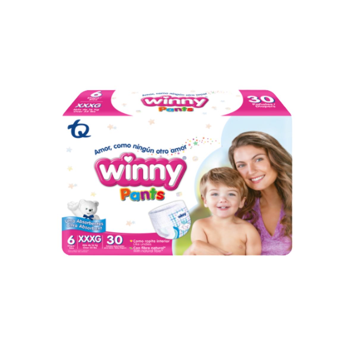 WINNY - Pañal Pants Winny Ultra Sec Etapa 6 x30