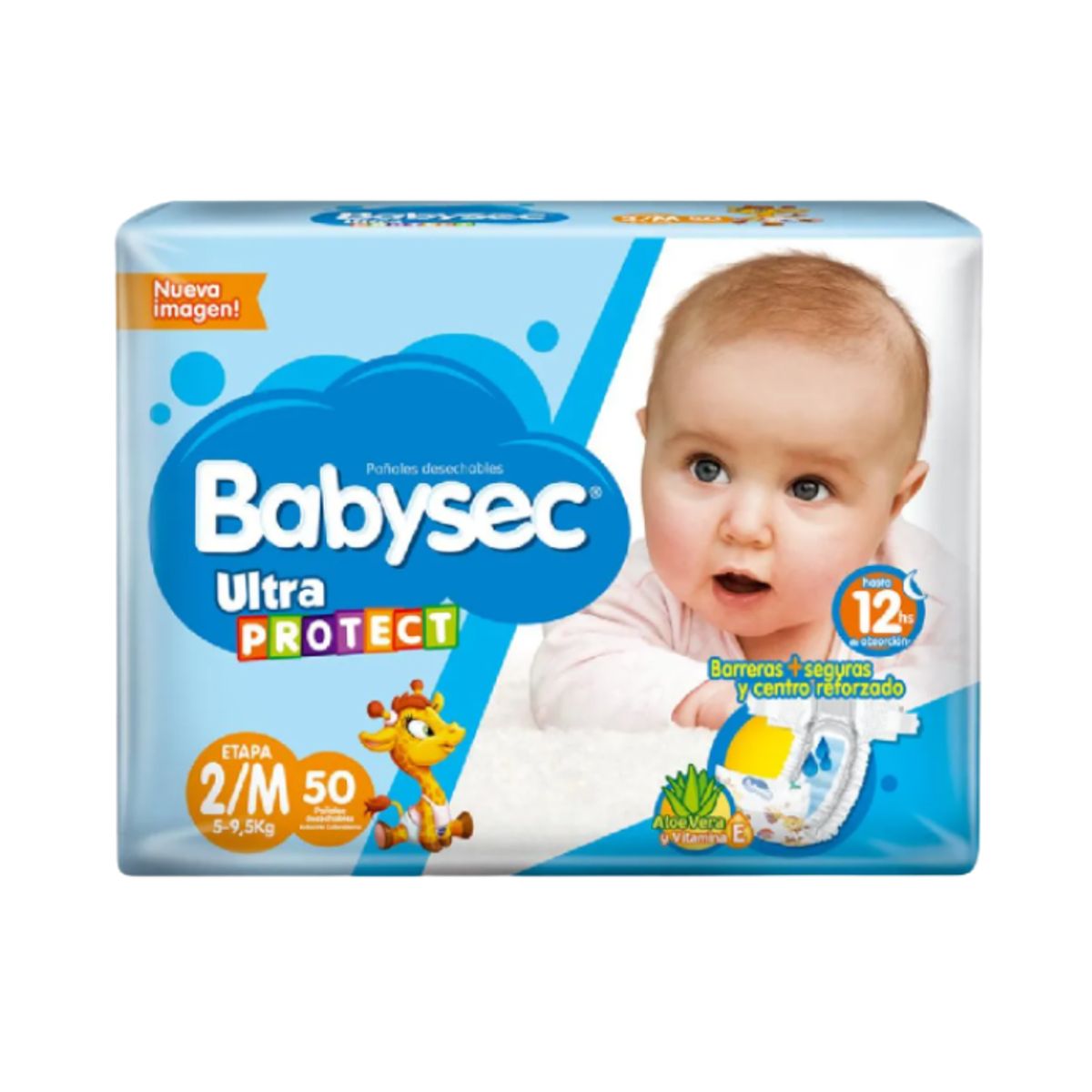GENERICO - Pañales Babysec Etapa 2 x50
