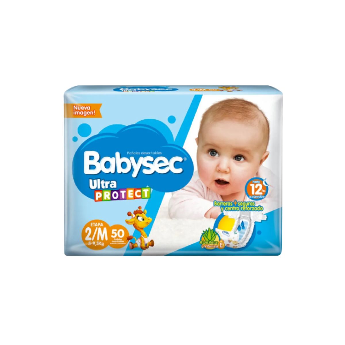GENERICO - Pañales Babysec Etapa 2 x50