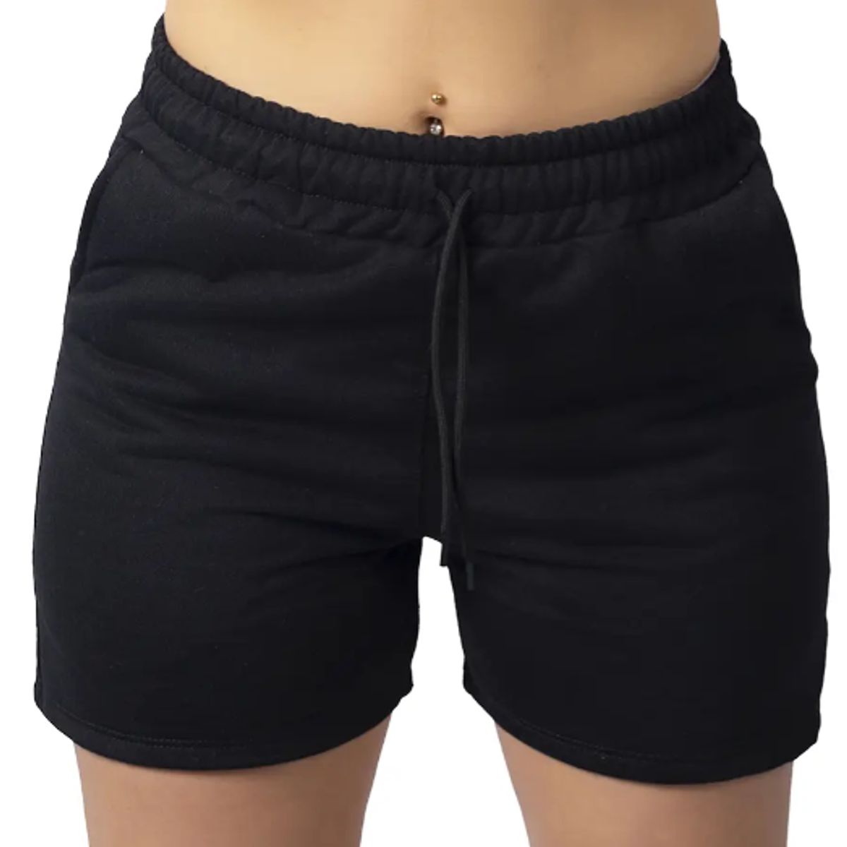 ADVANCE - Pantaloneta Esencial Burda Mujer Color Negro