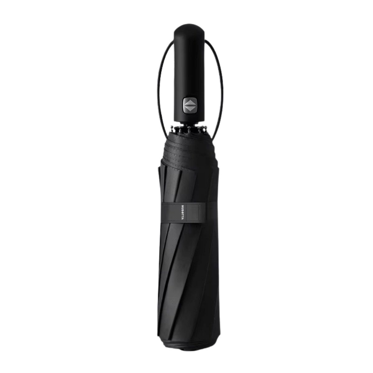 NUBOTTA - Sombrilla Automática 10 Varillas Ejecutivo Filtro Uv Resiste Negro 8777