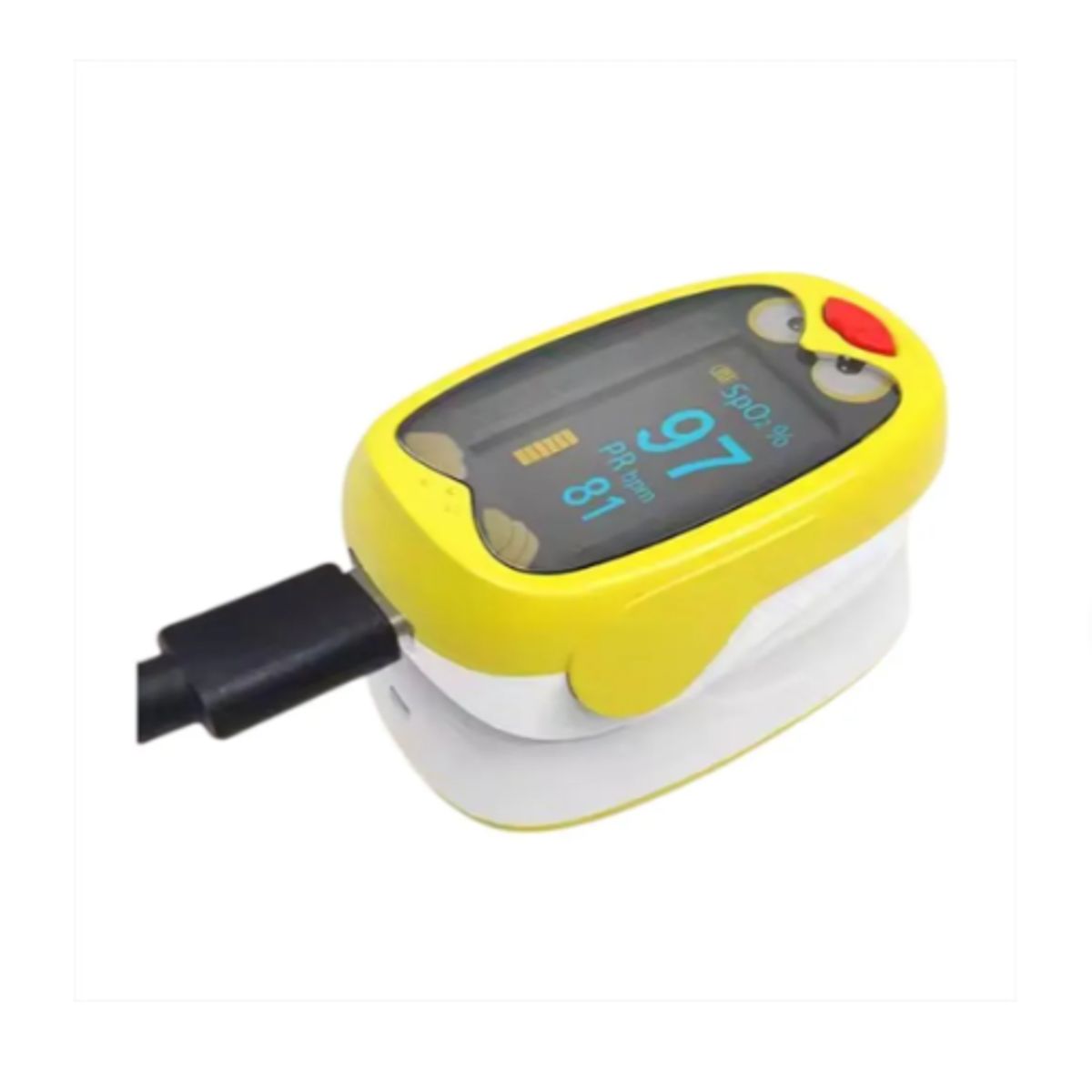 GENERICO - Oxímetro para Niños - Pediátrico Portátil Pantalla Digital Facil Uso