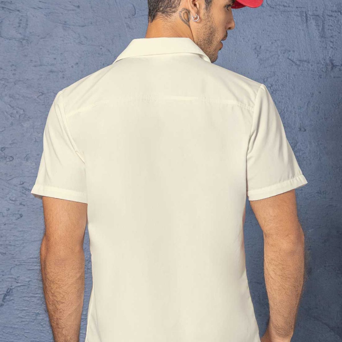 MARKETING PERSONAL - Camisa Hombre Crema Mp 114332